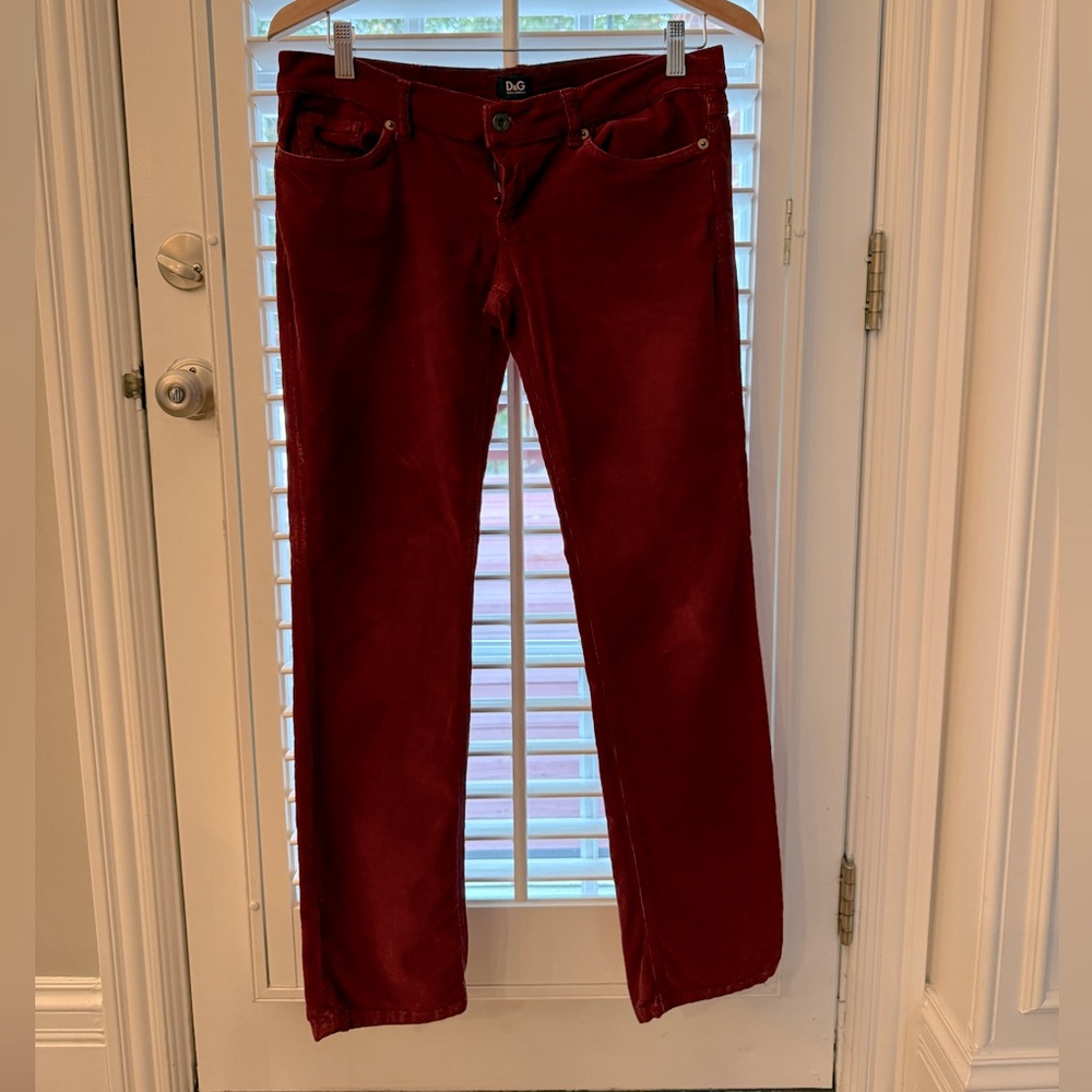 Dolce & Gabbana Girly Corduroy Pants
